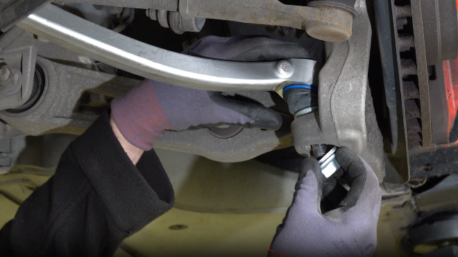 How to replace the front lower arms on a Tesla Model S | Masters of Motion